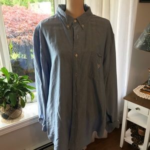 EUC MEN’S CHAPS DENIM SHIRT